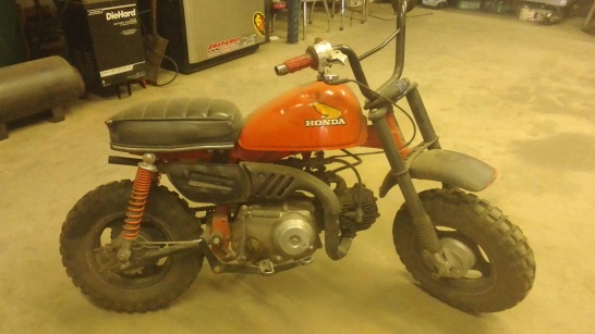 1984 Honda Z50r - Red