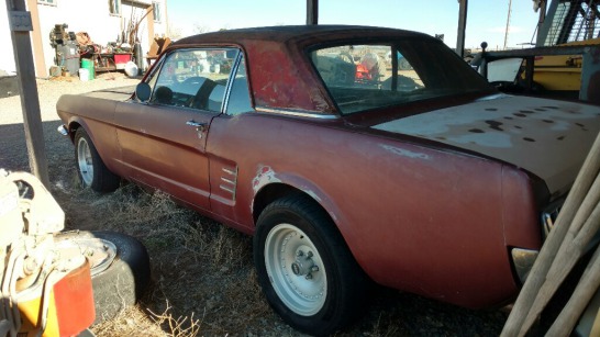 1966 Ford Mustang - Burgundy