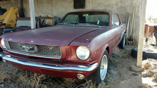 1966 Ford Mustang - Burgundy