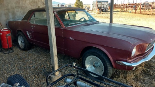 1966 Ford Mustang - Burgundy