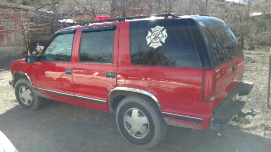 1987 Chevrolet Tahoe - Red