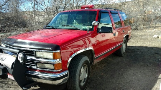 1987 Chevrolet Tahoe - Red
