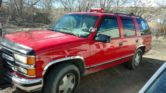 1987 Chevrolet Tahoe - Red