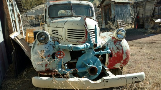 1943 International Fire Truck - White