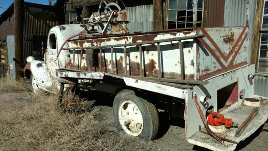 1943 International Fire Truck - White