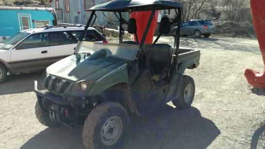 2005 Yamaha Rino - Green