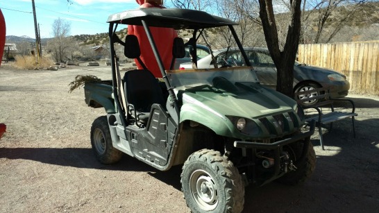 2005 Yamaha Rino - Green