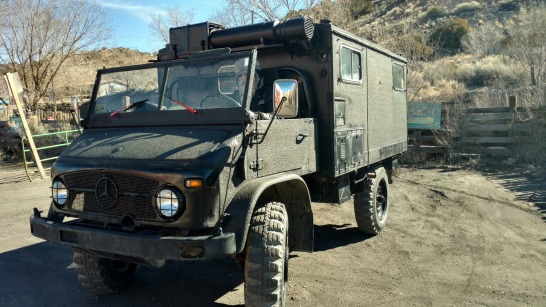 1964 Mercedes Unimog - Black