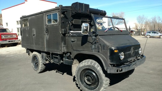 1964 Mercedes Unimog - Black