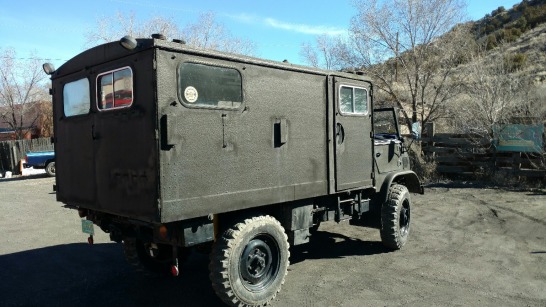 1964 Mercedes Unimog - Black