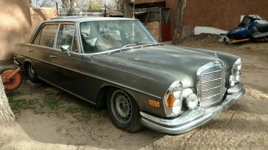 1970 Mercedes 300sel - Grey