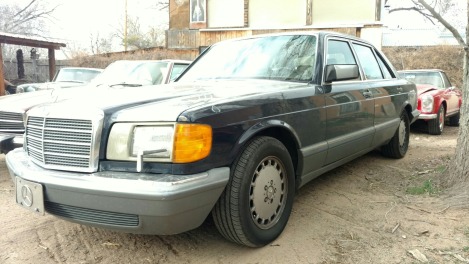 1987 Mercedes 300sdl - Blue