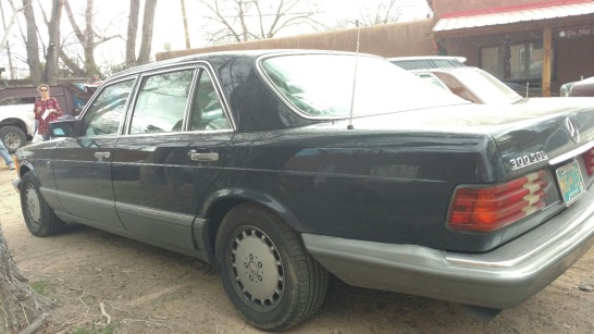 1987 Mercedes 300sdl - Blue