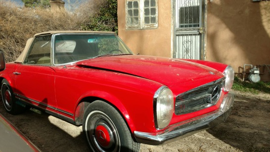 1964 Mercedes 25sl - Red