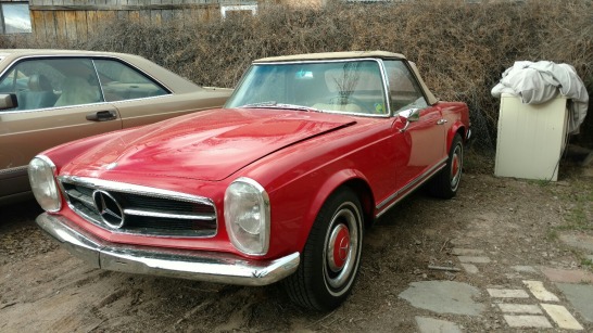 1964 Mercedes 25sl - Red