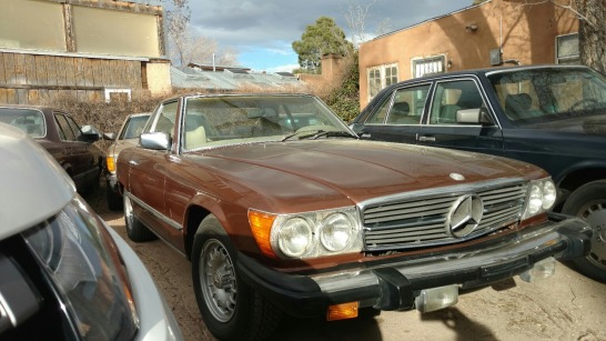 1978 Mercedes 450sl - Brown