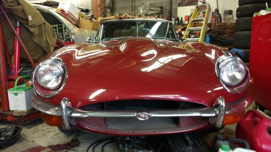 1969 Jaguar XKE - Red