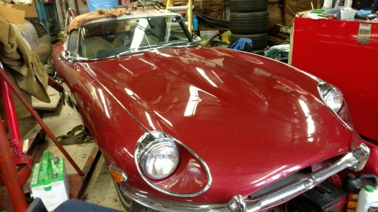 1969 Jaguar XKE - Red