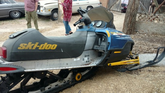 1998 Skidoo 600 rave - Blue