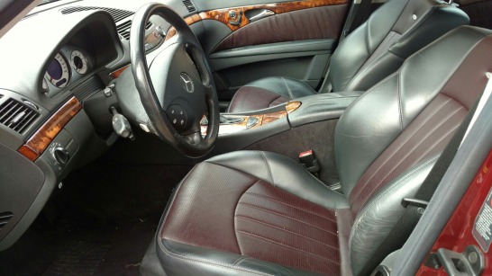 2006 Mercedes E55 amg -Burgandy