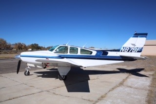 1967 Baron turbo 56tc - Blue