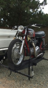 1972 Triumph Bonneville - Red