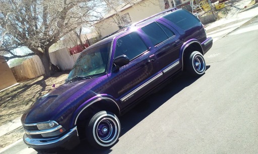 1999 Chevrolet S10 blazer - Purple