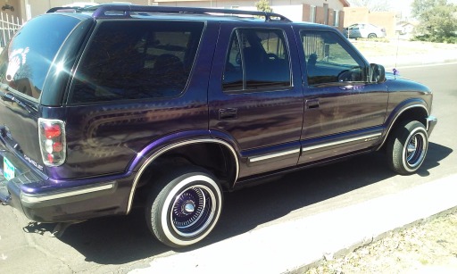1999 Chevrolet S10 blazer - Purple