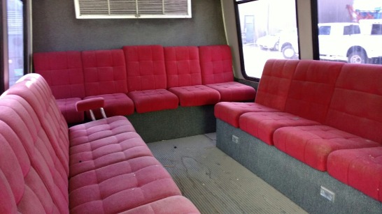 1999 City Transit bus - White