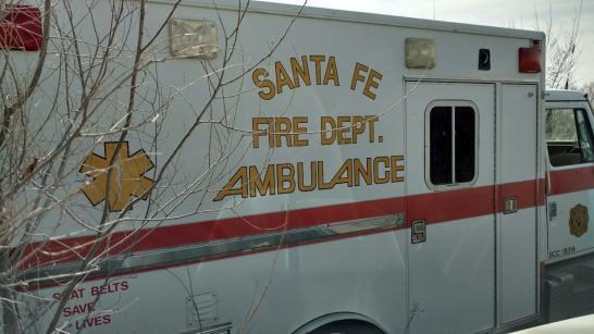 1998 International Ambulance - White
