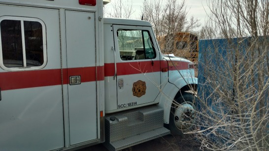 1998 International Ambulance - White