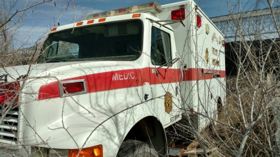 1998 International Ambulance - White