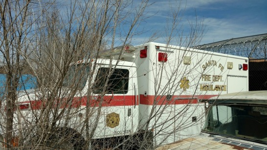 1998 International Ambulance - White