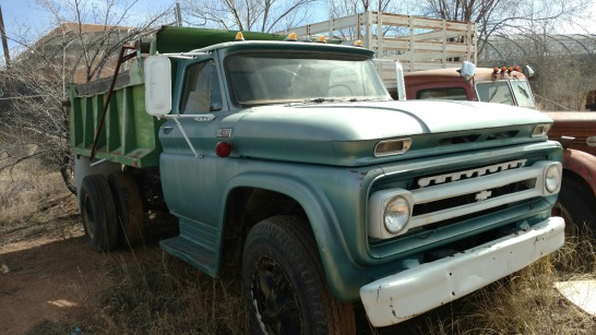 1961 Chevrolet Dump Truck - Blue