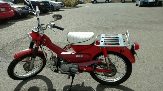 1977 Honda Trial - Red