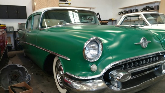 1955 Oldsmobile Rocket 88 - Green