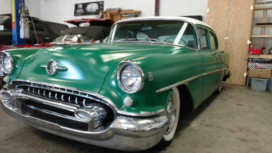 1955 Oldsmobile Rocket 88 - Green