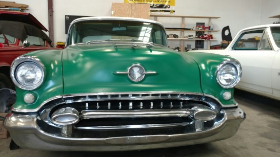 1955 Oldsmobile Rocket 88 - Green