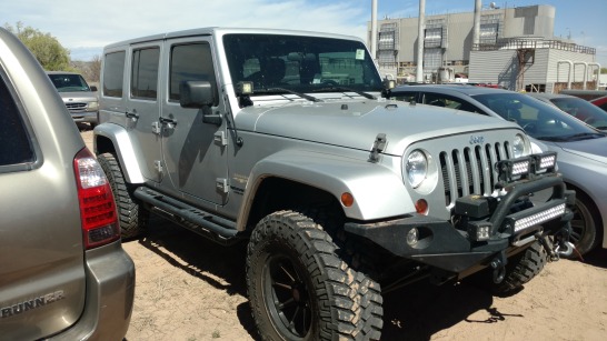 2014 Jeep Wrangler - Silver