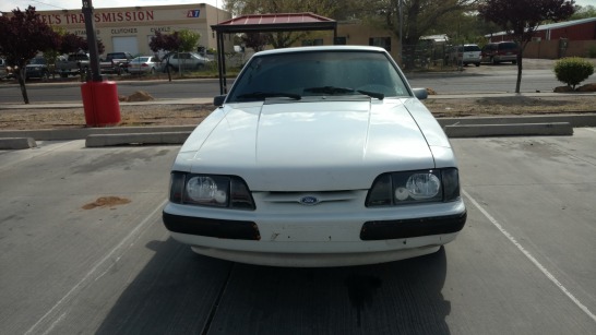 1990 Ford Mustang - White