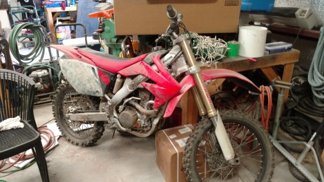 2005 Honda Cr250f - Red