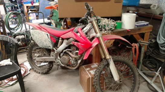2005 Honda Cr250f - Red