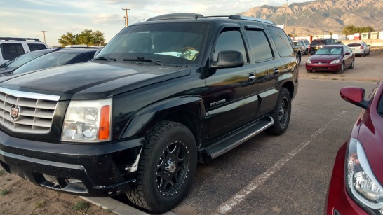 2002 Cadillac Escalade - Black