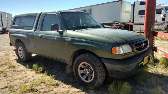 2002 Mazda B2300 - Green