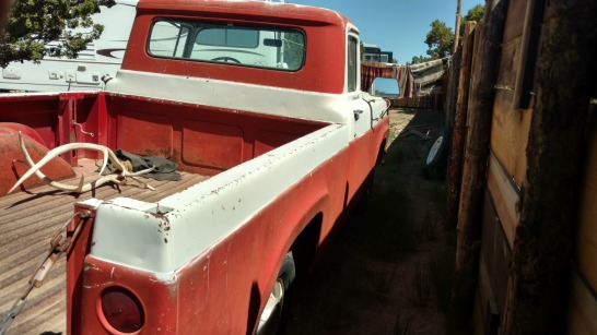 1959 Ford F100 - Red