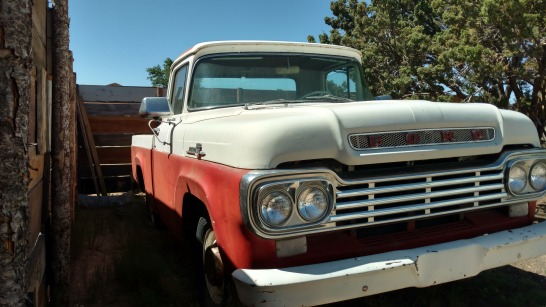 1959 Ford F100 - Red