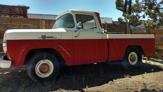 1959 Ford F100 - Red