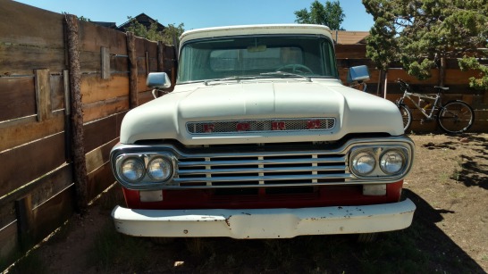 1959 Ford F100 - Red