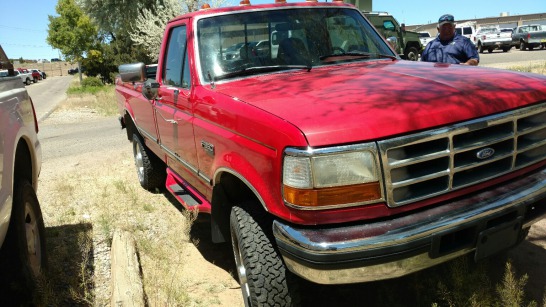 1996 Ford F 350 - Red