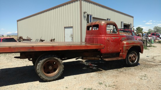1953 International Dump Truck - Red